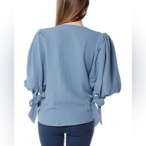 BLOUSE COPEN BLUE - ZAC & RACHEL Size M EUC - Picture 4 of 6